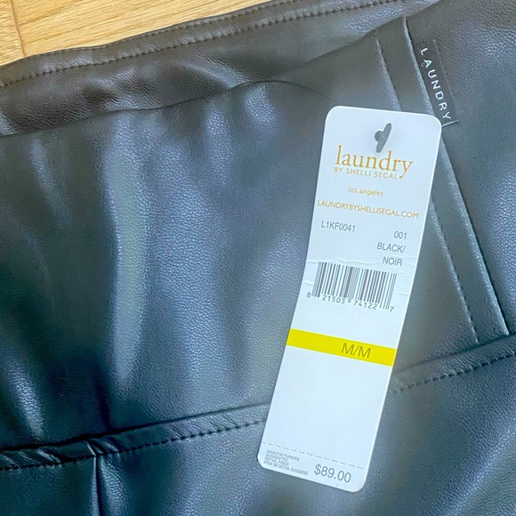 Faux leather pants - Picture 1 of 3